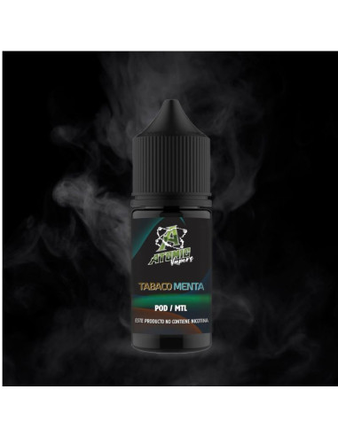 Saltnic Atomic Vapers - Tabaco Menta 30 ML
