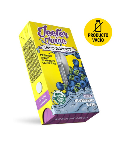 Jeeter Juice Cartridge 0.8ml - Blueberry Kush - Indica (Producto Vacío)