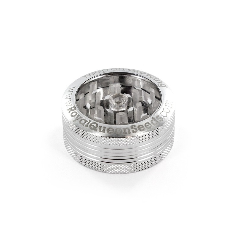 Grinder de aluminio con tapa transparente RQS- 2 piezas - 47mm