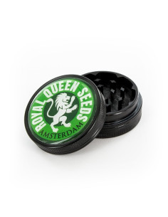 Grinder metálico con logo RQS - 2 piezas - 47mm - Verde 2